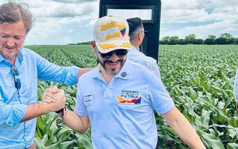 Visita técnica a cultivos en predios rurales durante el Gobierno De La Espriella