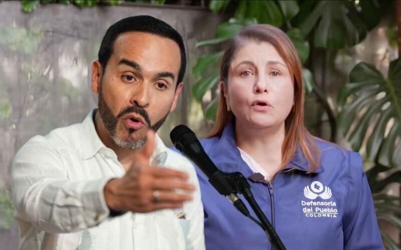 Defensora del Pueblo Iris Marín durante pronunciamiento oficial sobre operativo en Guaviare