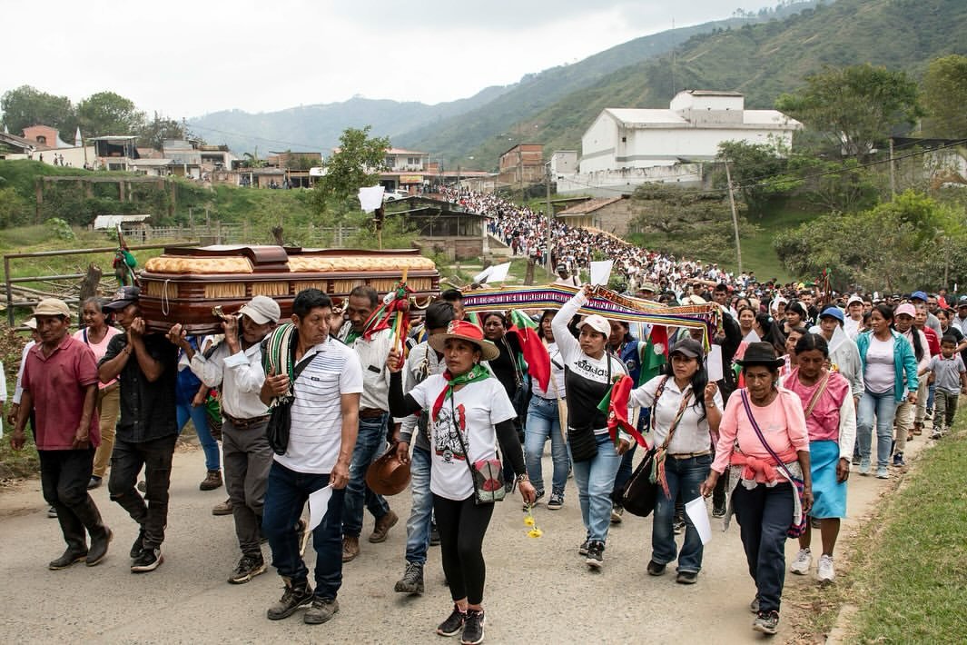 Siembra-de-Carmelina-YuleEl-16-de-marzo-la-columna-Dagoberto-Ramos-de-la-disidencia-de-las-FARC